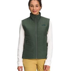 THE NORTH FACE WOMENS TAMBURELLO VEST OLIVE GREEN